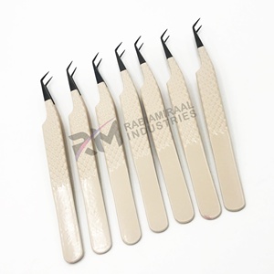 แหนบต่อขนตา RMI Professional Black Plasma Tip สีนู้ด คุณภาพสูง ผลิตจากสแตนเลสสตีล ป้องกันแม่เหล็ก - Product Image 2
