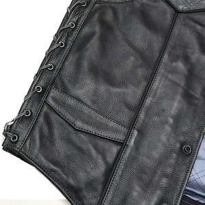 เสื้อกั๊กหนังสไตล์ตะวันตกสำหรับผู้ชาย Hammer Down - Product Image 6