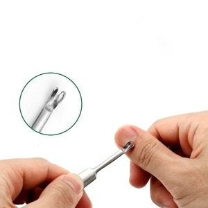 BAFA SURGICAL INSTRUMENTS Empujador de Cutículas Reutilizable de Doble Punta de Acero Inoxidable para Manicura, Herramienta Profesional Duradera para el Cuidado de las Uñas (1 - Product Image 3