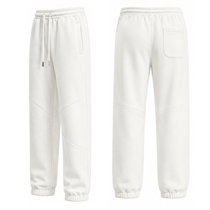 Custom Men Fleece Casual <b>Trousers</b> Comfortable Winter Sweatpants Wholesale OEM ODM Sportswear Garment Manufacturer Supplier - Product Image 6