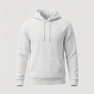 Sudadera con capucha oversize para hombre, estilo vintage, con lavado ácido, de felpa francesa gruesa, con cremallera, teñido liso, para invierno, estilo urbano, color personalizado - Product Image 1