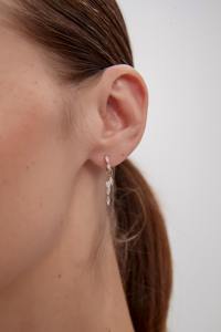 Pendientes de Oro de 14K con Diamante Cultivado en Laboratorio en Forma de Marquesa, Colgantes con Múltiples Diamantes, Joyería Minimalista de Lujo, Regalo para Mujer, para Fiestas - Product Image 4