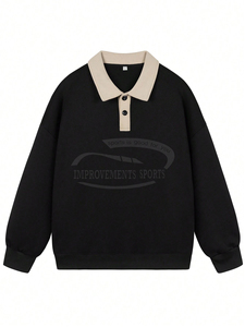 T-shirt surdimensionné uni imprimé de logo personnalisé de qualité supérieure Vente en gros Streetwear T-shirt noir épais 100% coton doux - Product Image 5