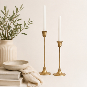 Wholesale Tall Stem Gold Metal Centerpiece Dinner Party and Modern Home Decor Brass Taper Candle Holders In <b>Cheapest</b> Price - Product Image 2