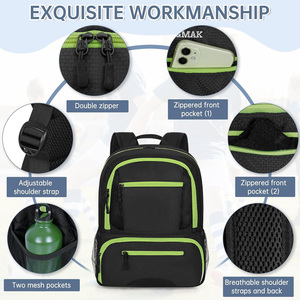 Mochilas Personalizadas para Entrenamiento de Fútbol, Bolsas Deportivas para Equipos de Fútbol, Equipamiento para Jugadores, Fabricante OEM de Pakistán, Exportación, Suministro al por Mayor - Product Image 3