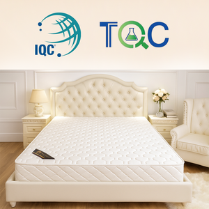 EGONO E 33cm Pocket <b>Spring</b> Mattress Independent Coil System Durable Comfortable Hotel Bed Mattress Factory Direct OEM - Product Image 2