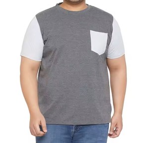 T-shirts 100 % coton pour hommes, légers, 250 GSM, avec logo personnalisé, impression de qualité et col rond. - Product Image 1