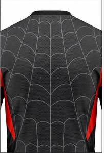 Chemise Spider-Man pour homme, motif toile noire et rouge, impression par sublimation, séchage rapide, manches longues, taille adulte, grande taille, automne, hiver, toutes saisons - Product Image 5