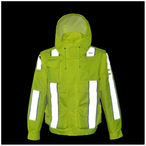 Chaqueta Impermeable Reflectante para Hombre, con Logotipo Personalizado, Lisa en la Parte Delantera, para Entregas, Deportes Tácticos, Senderismo, Trabajo, Softshell - Product Image 4