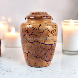 Urnas de Cremación de Madera de Mango Americana Personalizadas al por Mayor, Diseño Grabado, Cajas de Madera Duraderas para Cenizas Humanas, Artículos Funerarios - Product Image 3