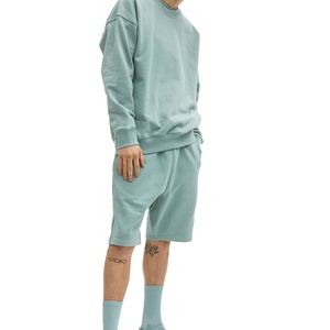 Basics coton Fitness impression personnalisée personnalisé High Street sweat/hommes sweats surdimensionnés Gym sweat hommes - Product Image 1