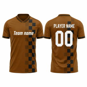 Wholesale 100%Polyester American Football Jerseys Custom for <b>Men</b> V-Neck Short Sleeve Sublimation Football Jersey Quick Dry Team - Product Image 3