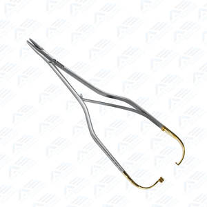 Abrazadera Instrumento quirúrgico de precisión para uso profesional Portaagujas de acero inoxidable Pinzas Arruga Instrumento quirúrgico manual - Product Image 5