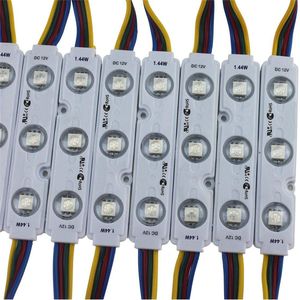 Module LED RGB SMD 5050 3 LED 12V DC IP68/67 Vert CCT pour enseignes, lettres, vitrines, lampes de magasin, contrôleur, certifié RoHS 3W - Product Image 6