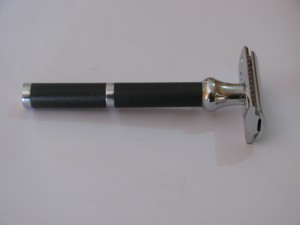 MACLURA SURGICAL Stainless Steel Double Edge Safety <b>Razor</b> for <b>Men</b> Classic Design <b>Razor</b> Body Bikini Black/Chrome Finish - Product Image 2