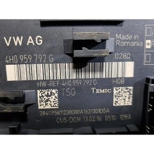 ECUs y Módulos de Computación A8 Usados 4H0959792G - Excelente Estado, Alemania - Product Image 3