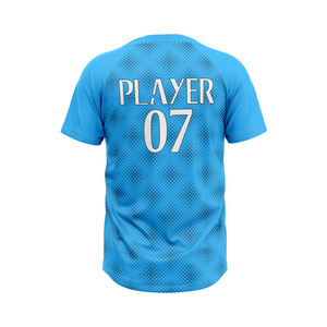 Custom Sublimated Baseball Jersey Men's Short Sleeve Moisture Wicking 100% <b>Polyester</b> Custom Team Name Numbers Regular Fit <b>Shirts</b> - Product Image 2
