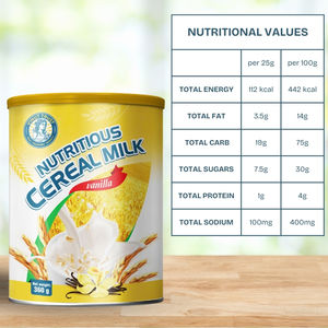 Best Seller 360g <b>Cereal</b> Milk OEM/ODM Manufacturer 18-Month Shelf Life Powder Analogues (Plain) Brand VINUT TRUST - Product Image 3