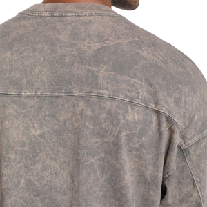 Custom Logo <b>Men's</b> T-<b>Shirts</b> High-End Casual Style100% Cotton Crew Neck Unisex Ice <b>Silk</b> Knitted Fabric T <b>Shirts</b> <b>For</b> <b>Men</b> - Product Image 6