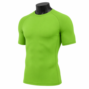 Men’s Short Sleeve <b>Compression</b> <b>Shirt</b>, Performance Base Layer Rash Guard for Fitness, Training, Exercise, Running - Product Image 3