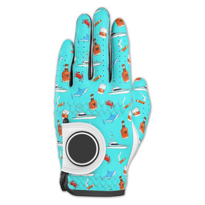 Gants de golf respirants pour hommes, en cuir véritable, pour les golfeurs adultes, taille moyenne/grande, Bogies and Stogies - Product Image 1