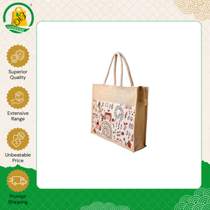 Nueva Llegada de Bolsas de Compras de Yute 100% Ecológicas, de Bolsillo, para Uso Diario, Promocionales, de la Mejor Calidad, a Bajo Precio - Product Image 4