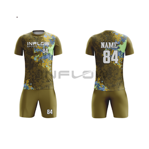 Vêtements de football, maillots de foot personnalisés respirants par sublimation, ensembles de maillots de foot respirants, uniformes de foot pour hommes - Product Image 3