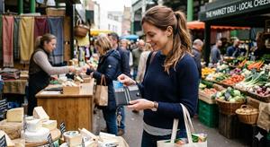 Tarjetero Mini Unisex de Cuero PU Wriza con Clip para Llavero y Botón, Estuche Delgado para Tarjetas de Crédito, Identificación y Tarjetas de Visita para Hombres y Mujeres - Product Image 4