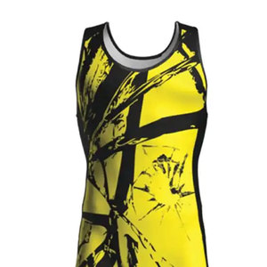 Men's Wrestling Singlets Sleeveless <b>Athletic</b> <b>Supporters</b> Wrestling Uniform Stretchy one-piece singlet Sports Bodysuit Jumpsuits - Product Image 6