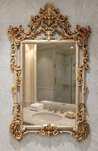 Miroir mural décoratif rond 2024, grand miroir vénitien pour la décoration intérieure, vente chaude - Product Image 1