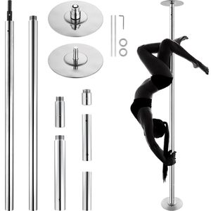 Professional Portable Removable 45mm Heavy Duty Stainless Steel <b>Dancing</b> <b>Pole</b> Kit for Spinning Static Training Equipment with Hei - Product Image 1