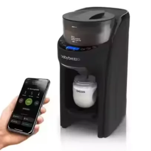 Distributeur de préparation de lait automatique Black Baby Brezza Formula Pro Advanced, machine de préparation de lait avec WiFi - Product Image 1