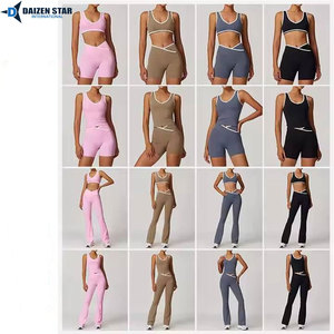 Women Seamless Yoga Set High Waist Leggings Sports Bra Gym Fitness Workout Clothes - Product Image 6