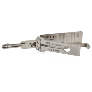 أدوات LISHI طراز MIT11/MIT11R 2 في 1 لفتح قفل الإشعال وقفل الباب، أداة فتح الأقفال وفك الشفرات للسيارات - Product Image 4