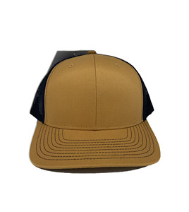 Gorra Trucker Amarilla de 6 Paneles con Malla Negra en la Parte Trasera, Cierre Ajustable con Broche, Unisex, Informal, para Primavera y Verano - Product Image 2