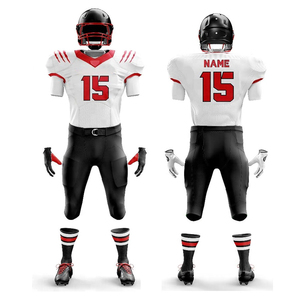 Different Style Plain Color American Football Uniform Custom Sublimated Quick Dry American Football Uniform - Product Image 4