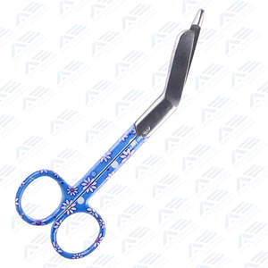Ensemble de ciseaux pour infirmières en acier inoxydable, ciseaux à pansements, instruments chirurgicaux, dispositifs médicaux, qualité supérieure personnalisée - Product Image 3
