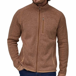 Veste polaire pour homme de qualité supérieure, coupe-vent et respirante, col montant, personnalisable OEM, collection hiver 2026 - Product Image 4