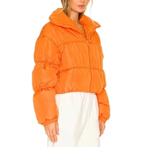 2026 Top Selling Men <b>Crop</b> <b>Puffer</b> <b>Jacket</b> Low MOQ Wholesale Hooded Quick Dry Breathable Winter Coats OEM Custom High Street Style - Product Image 3