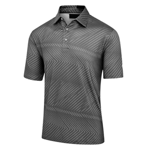 เสื้อโปโลแขนสั้นผู้ชายป้องกันรังสียูวีเสื้อมีปกคอเสื้อแห้งเร็วน้ำหนักเบาผ้ายืดสีที่กำหนดเองขายส่ง - Product Image 4