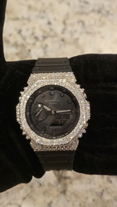 นาฬิกาข้อมือผู้ชายสุดหรูสไตล์ฮิปฮอป Starspire Jewels Miyota Quartz Movement ขนาด 42 มม. ตัวเรือนสแตนเลสสตีล ประดับเพชร VVS Moissanite - Product Image 4