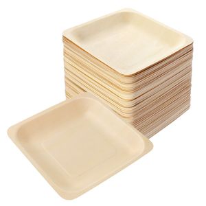Food Safe Bagasse <b>Disposable</b> <b>Plate</b> <b>Disposable</b> Serving Solution For Hotels Cafes And Catering Businesses - Product Image 1