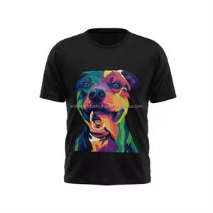 Nueva camiseta personalizada 100% algodón/bambú/fibra para hombre al por mayor, informal lisa con impresión Digital del logotipo de su marca - Product Image 2