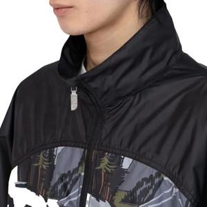 Chaqueta Cortavientos Acolchada Unisex con Logotipo, Personalizable, Impermeable, con Capucha, Estampado Deportivo, Talla Grande, con Bolsillo Cortavientos - Product Image 3