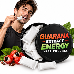 Extrait naturel de Guarana sans sucre, végétalien, sachets énergétiques personnalisés, fabricant en gros OEM ODM - Product Image 1