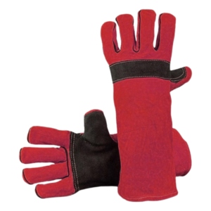 Gants de sécurité professionnels durables en cuir de vachette pleine fleur renforcé, réfléchissants et résistants à la chaleur, vêtements de sécurité réfléchissants - Product Image 5