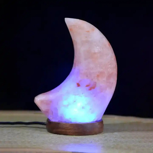 Himalayan <b>Moon</b> Salt Lamp High Quality Premium Handcrafted Natural <b>Crystal</b> Decorative Lamp with Custom Logo Private - Product Image 5