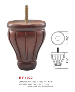 Durable Solid Wood Round Furniture <b>Legs</b> <b>for</b> <b>Sofa</b> Ottoman Cabinet OEM Manufacturing Solid Wood Round Furniture <b>Legs</b> - Product Image 3