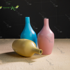 Meilleure vente Vase à fleurs en bambou Design élégant et durable Vases en bois de qualité supérieure du Vietnam - Product Image 2