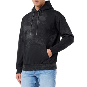 Sweats à capuche personnalisés de haute qualité 100% coton molleton délavé au soleil effet acid wash Design unique Sweats à capuche pour hommes - Product Image 1